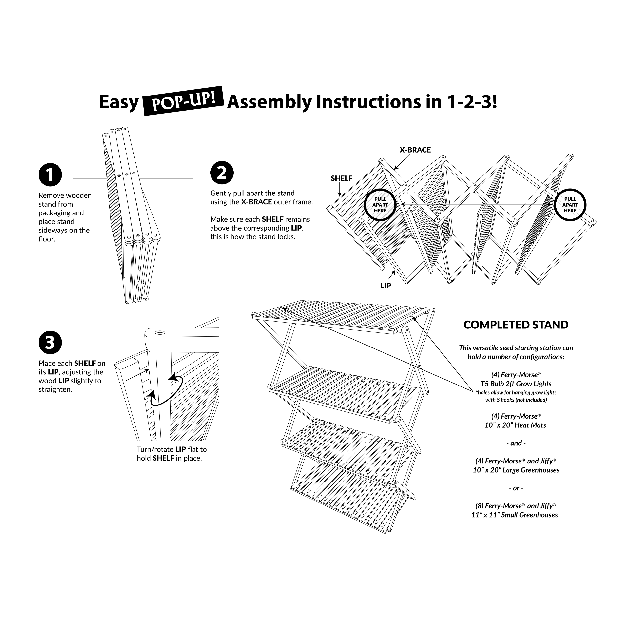 Plant stand instructions